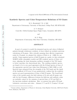 Synthetic Spectra and Color-Temperature Relations of M Giants