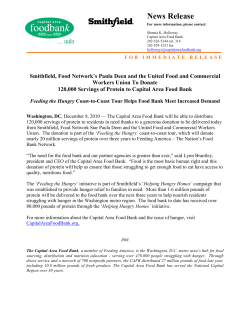 Food Network`s Paula Deen and the United Food and Commercial