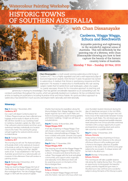 historic towns of southern australia