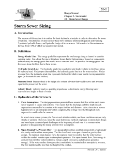 2D-2 - Storm Sewer Sizing - Iowa SUDAS Specifications