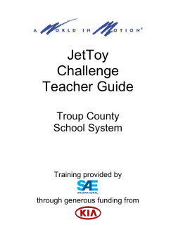 AWIM: JetToy Challenge - Troup County School System