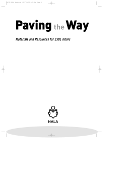 Paving the way - materials and resources for ESOL tutors_1