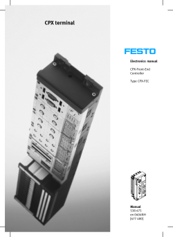 Manual - Festo