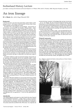 An iron lineage - Hurst Peirce + Malcolm