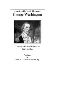 George Washington - Colman Communications Corporation