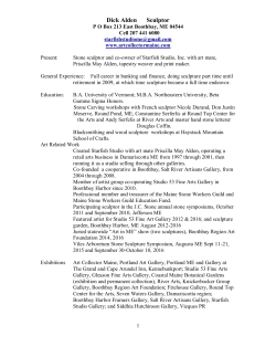 CV - Boothbay Railway Village