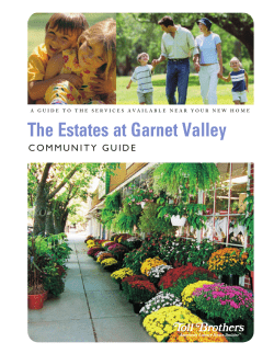 COMMUNITY GUIDE - Garnet Valley
