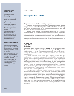 Paraquat and Diquat - National Pesticide Information Center