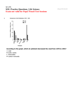 SCI-PS Exam [E-2ALL02] SOL Practice Questions_Life Science
