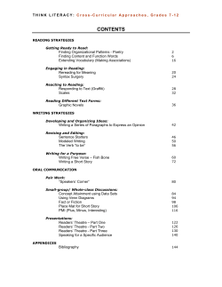 CONTENTS - www.edu.gov.on.ca.