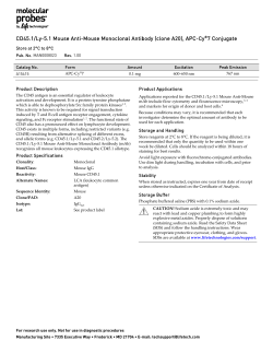 CD45.1/Ly-5.1 Mouse Anti-Mouse Monoclonal Antibody (clone A20