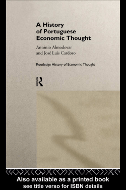 A history of Portuguese economic thought