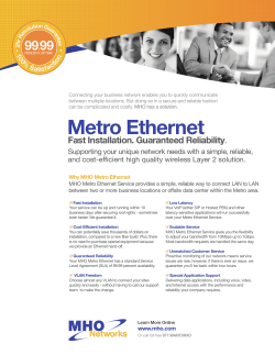 Metro Ethernet