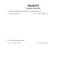 Exam 2