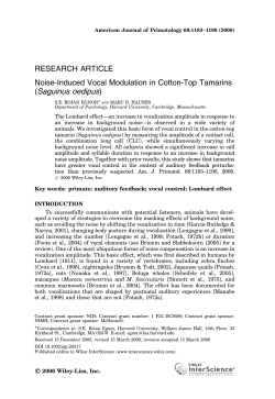 Noise-induced vocal modulation in cotton-top tamarins