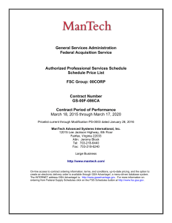 GS-00F-086CA - GSA Advantage