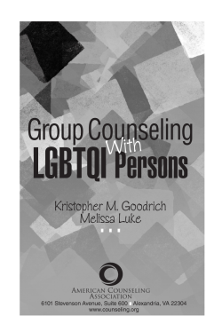 Group Counseling - American Counseling Association
