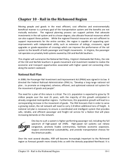 2035 LRTP - Richmond Regional Planning District Commission