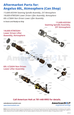 Aftermarket Parts for: Angelus 60L, Atmosphere (Can Shop)