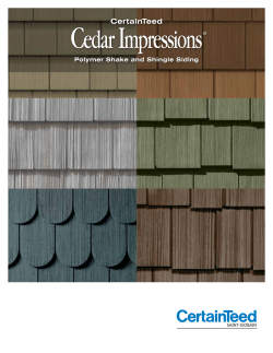 Cedar Impressions