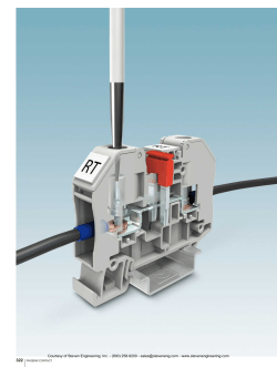 RT Bolt Connection Terminal Blocks