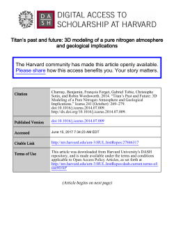 Titan`s past and future: 3D modeling of a pure nitrogen atmosphere