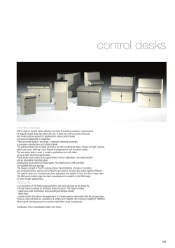 control desks