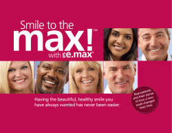 Having the beautiful, healthy smile you have