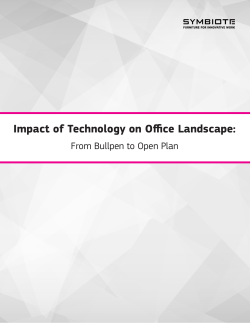 Impact of Technology on Office Landscape