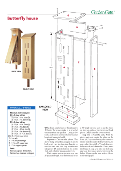 Butterfly House Plans - Purdue Extension Entomology