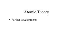 Atomic Theory