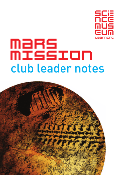 club leader notes