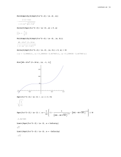 FullSimplify[D[Sqrt[5 x^2 2]/(x 2), x]]