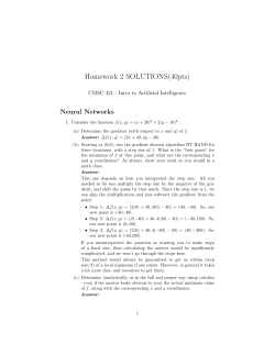 Homework 2 SOLUTIONS(40pts)