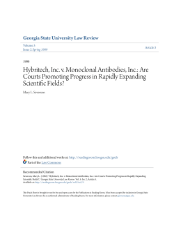 Hybritech, Inc. v. Monoclonal Antibodies, Inc.