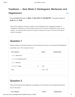 Question 1 Question 2