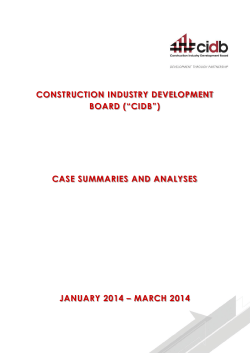 Case Summaries and Analyses