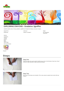 Save as PDF - Crayola Teachers