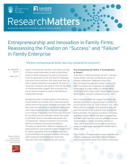 read full white paper - UBC Sauder School of Business
