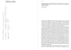 Hermetic huts and modern state : the politics of iconoclasm in West