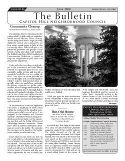 June 2008 - Capitol Hill Neighborhood Council