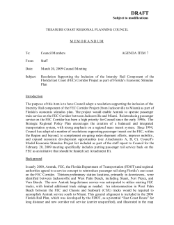 7 Amtrak FEC Corridor Project