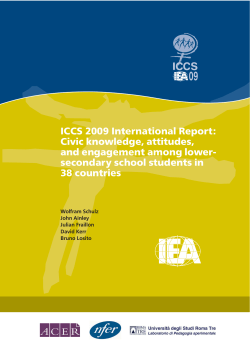 ICCS 2009 International Report