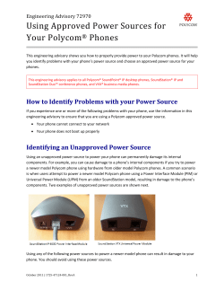 Engineering Advisory 72970 - Using Approved