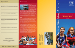 A Seminar Studying Abroad - USC School of Social Work