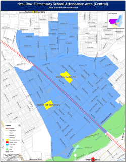 Neal Dow Elementary School Attendance Area (Central)