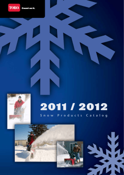 S now P roducts C atalog