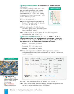 One summer you charge $20 to mow a lawn and $10 to trim bushes