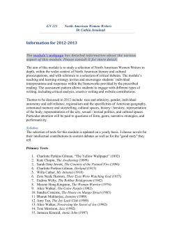 Information for 2012-2013