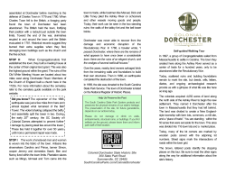 Colonial Dorchester Park Walking Tour